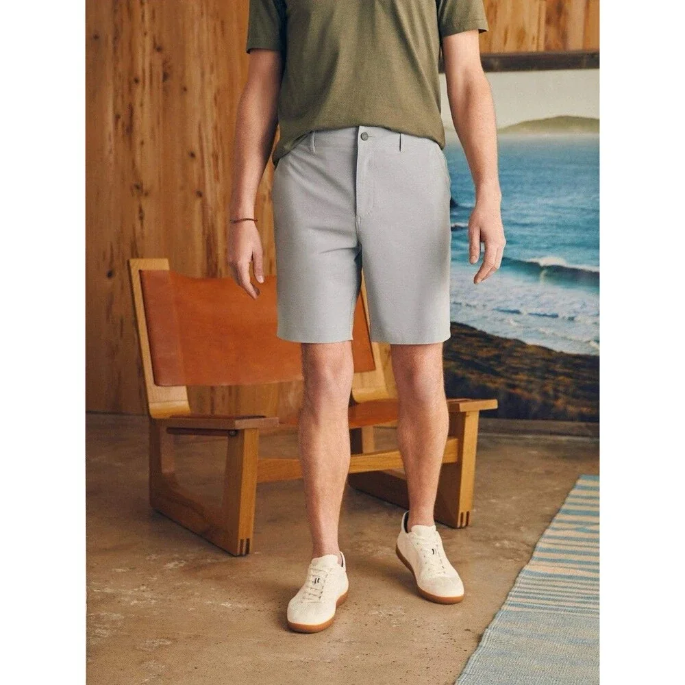Faherty All Day Shorts Mens 36 9” Lightweight Stretch Performance Beach Casual